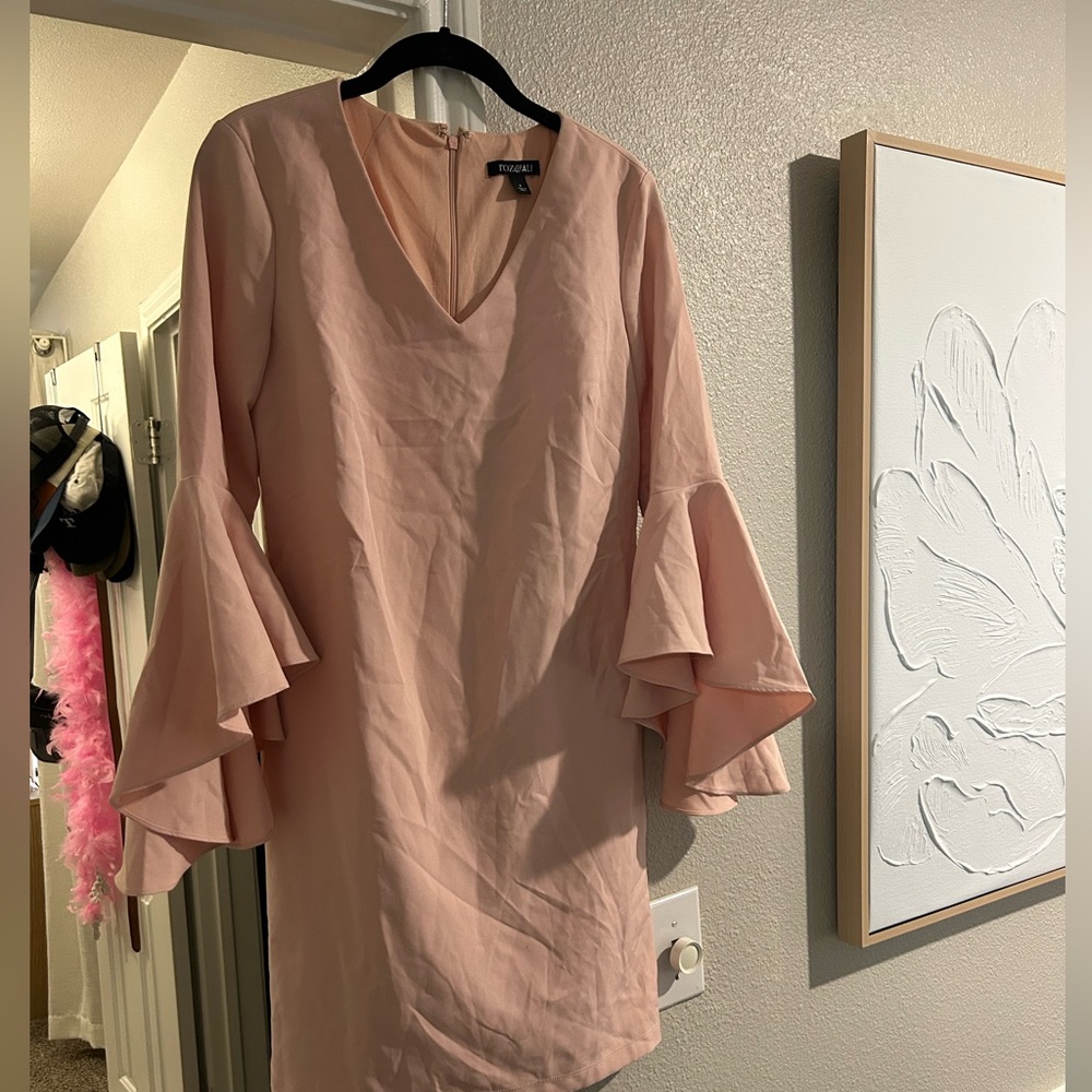 Baby pink dress